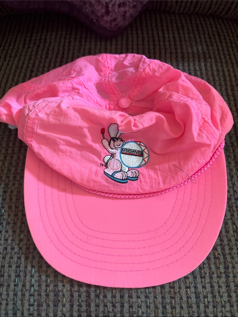 Energizer Bunny Pink Logo Baseball Cap - Pink
